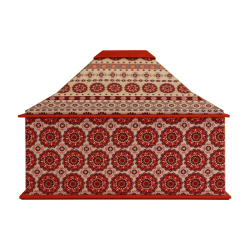 Kit de cartonnage - Boîte pente brisée en creux...