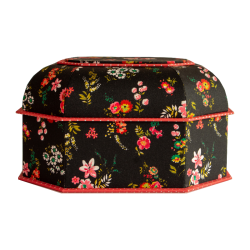 Kit de cartonnage - Boîte mansard maori en creux hexagonale