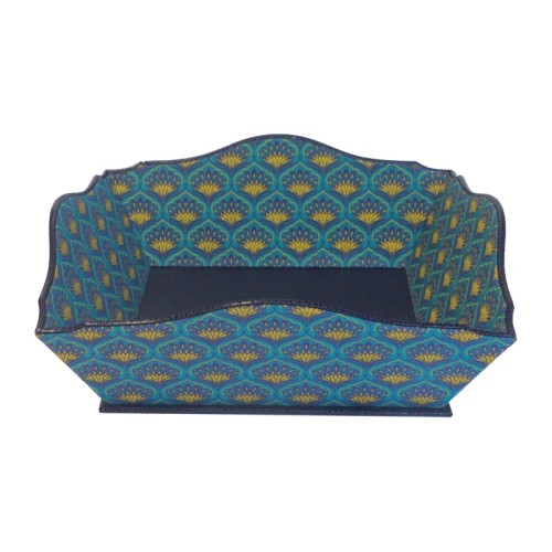 Kit de cartonnage - Corbeille baroque carrée