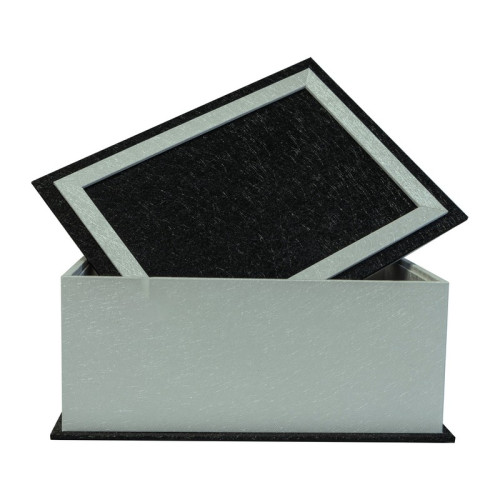 Cardboard kit - Rectangular Mansard box