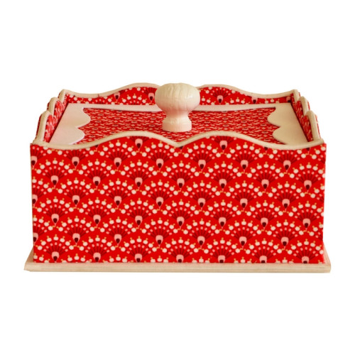 Kit de cartonnage - Boîte feston carrée