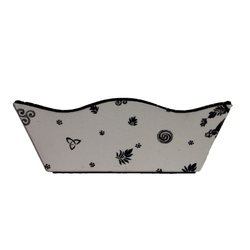 Kit de cartonnage - Corbeille harmonie rectangulaire